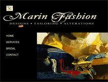 Tablet Screenshot of marinfashion.com